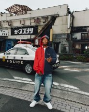 画像3: BlackEyePatch/SPANDEX LOGO ZIP HOODIE(MULTI) (3)