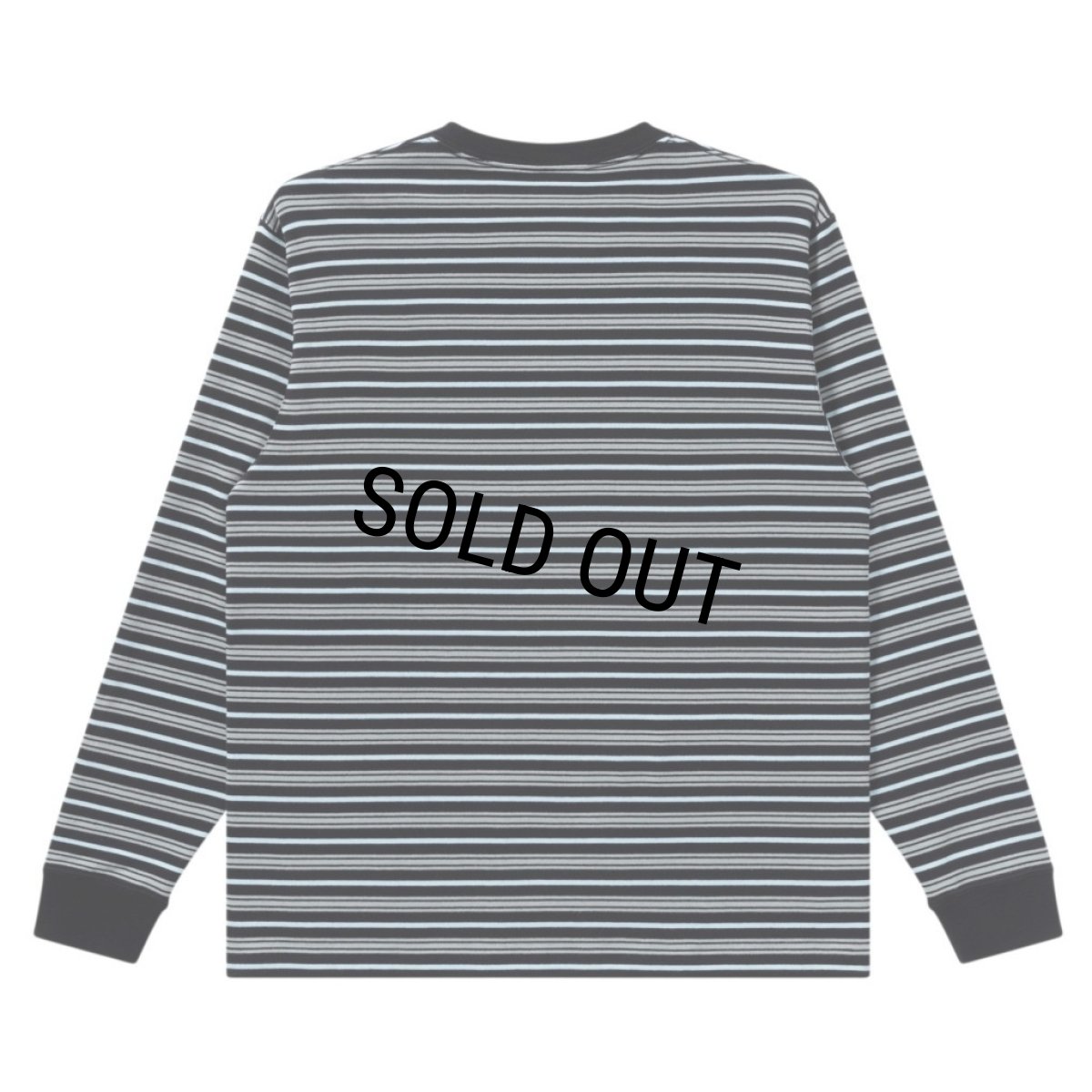 画像2: BlackEyePatch/SMALL OG BORDERED L/S TEE（MULTI） (2)