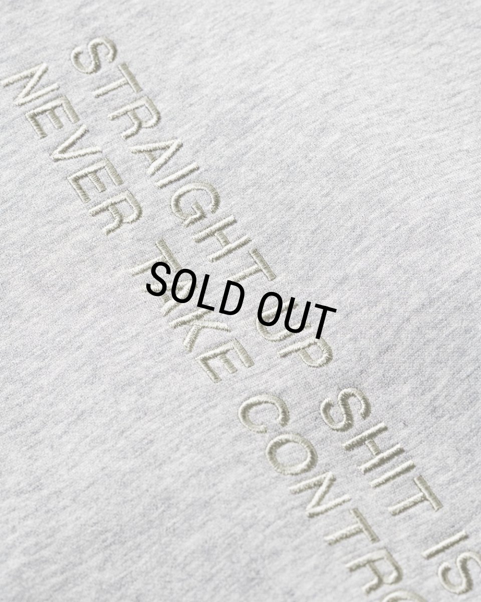 画像8: 【30%OFF】TIGHTBOOTH/SMOOTH SWEAT SHIRT（Heather Grey）［スムーススウェットシャツ-24秋冬］ (8)