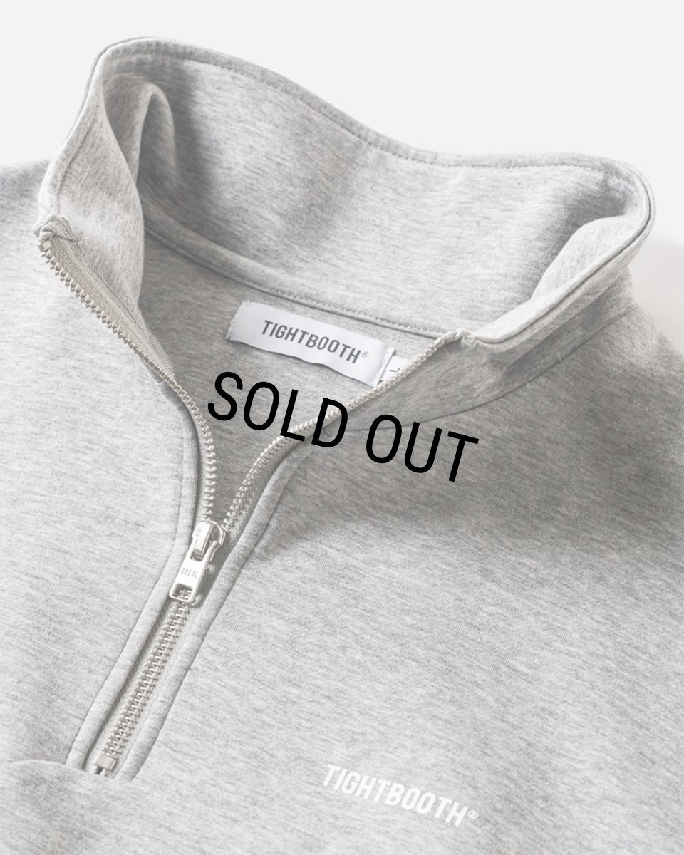 画像3: 【30%OFF】TIGHTBOOTH/SMOOTH SWEAT SHIRT（Heather Grey）［スムーススウェットシャツ-24秋冬］ (3)
