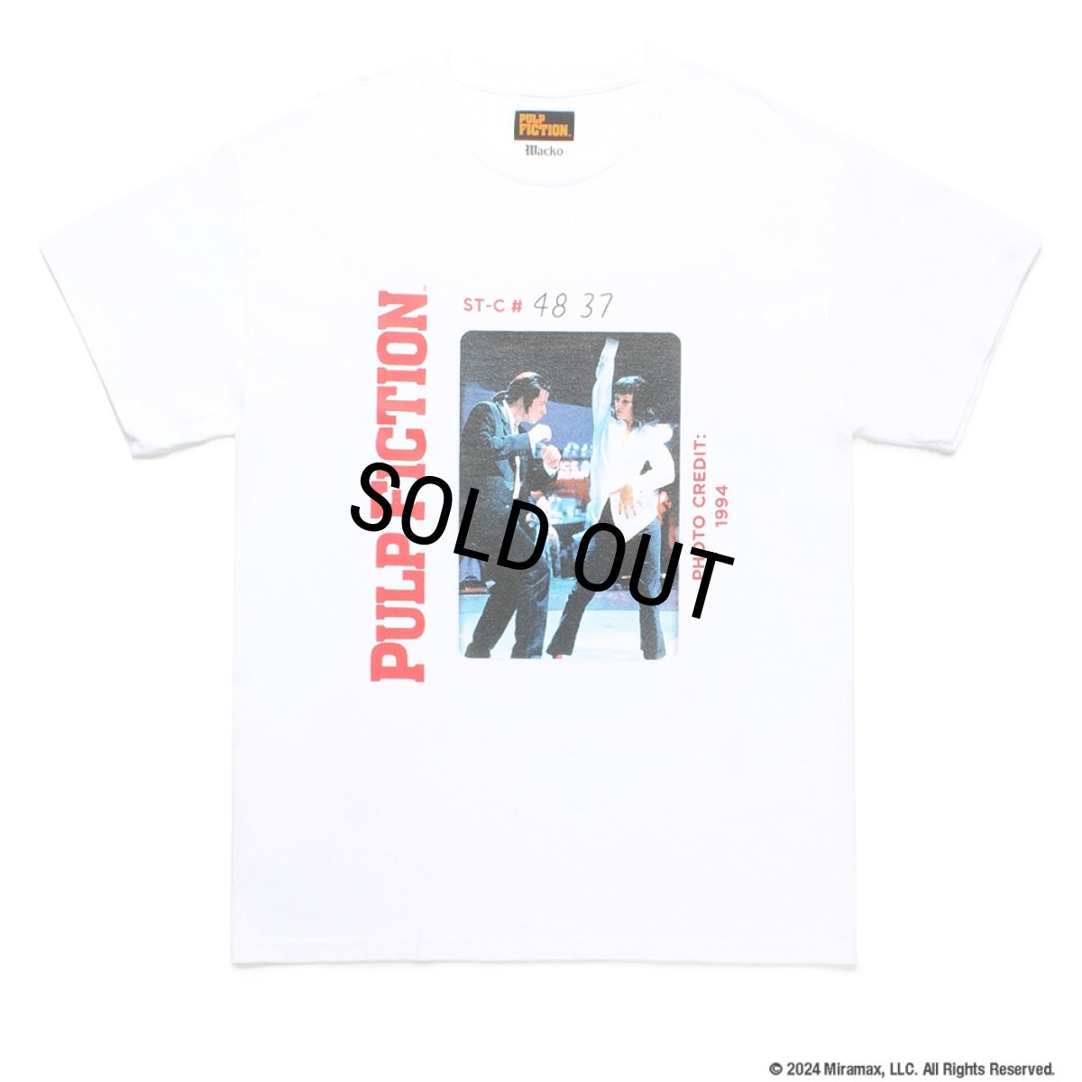 画像1: WACKO MARIA/PULP FICTION / T-SHIRT（WHITE）［プリントT-24秋冬］ (1)
