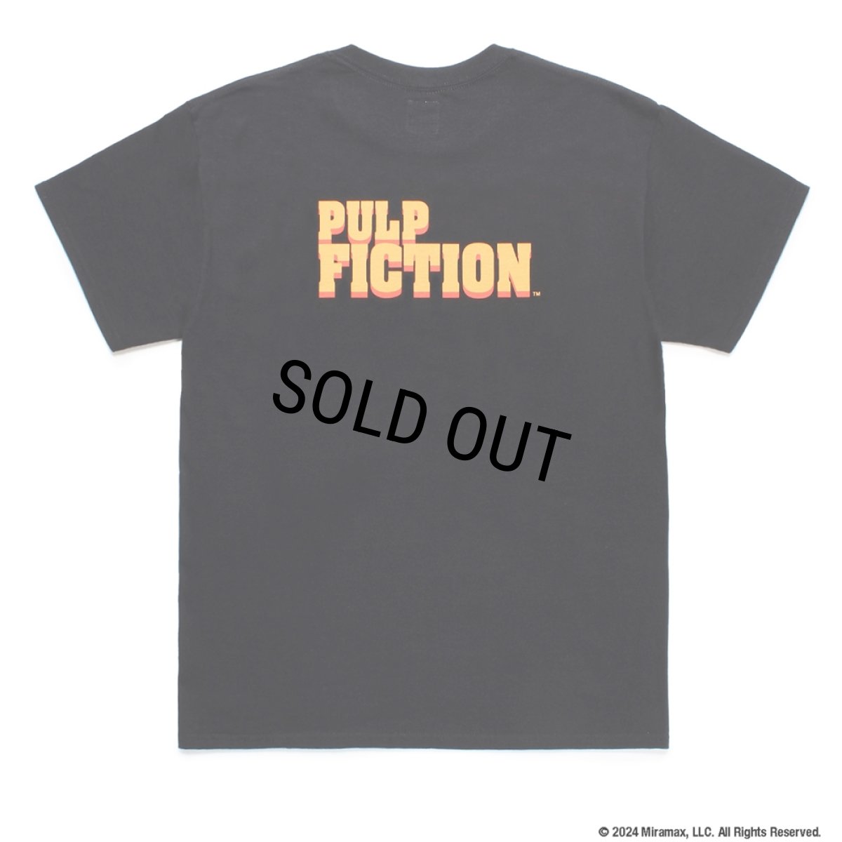 画像2: WACKO MARIA/PULP FICTION / T-SHIRT（BLACK）［プリントT-24秋冬］ (2)