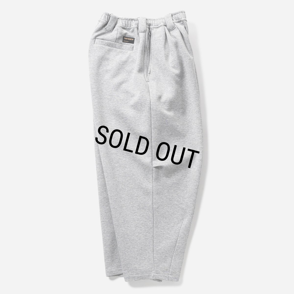 画像2: TIGHTBOOTH/SMOOTH SWEAT BALLOON PANTS（Heather Grey）［スムーススウェットバルーンパンツ-24秋冬］ (2)