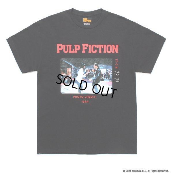 画像1: WACKO MARIA/PULP FICTION / T-SHIRT（BLACK）［プリントT-24秋冬］