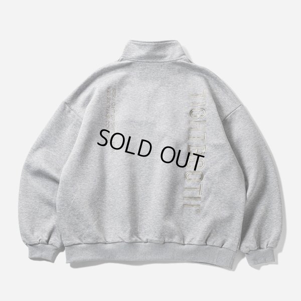 画像2: 【30%OFF】TIGHTBOOTH/SMOOTH SWEAT SHIRT（Heather Grey）［スムーススウェットシャツ-24秋冬］