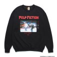 画像1: WACKO MARIA/PULP FICTION / SWEAT SHIRT（BLACK）［クルーネックスウェット-24秋冬］ (1)