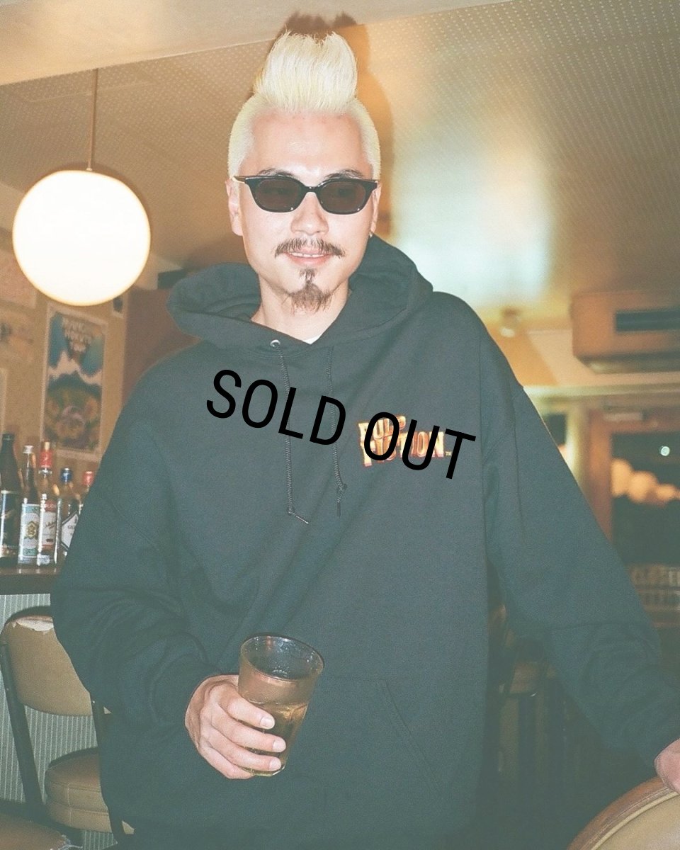 画像4: WACKO MARIA/PULP FICTION / HOODED SWEAT SHIRT（BLACK）［プルオーバーパーカー-24秋冬］ (4)