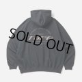 【30%OFF】TIGHTBOOTH/STRAIGHT UP HOODED SWEAT SHIRT（Black）［プルオーバーパーカー-24秋冬］