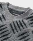 画像3: 【30%OFF】TIGHTBOOTH/CHECKER PLATE MOHAIR SWEATER（Grey）［チェッカープレートモヘアセーター-24秋冬］