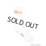 WACKO MARIA/PULP FICTION / JACQUARD SOCKS（WHITE）［ジャガードソックス-24秋冬］
