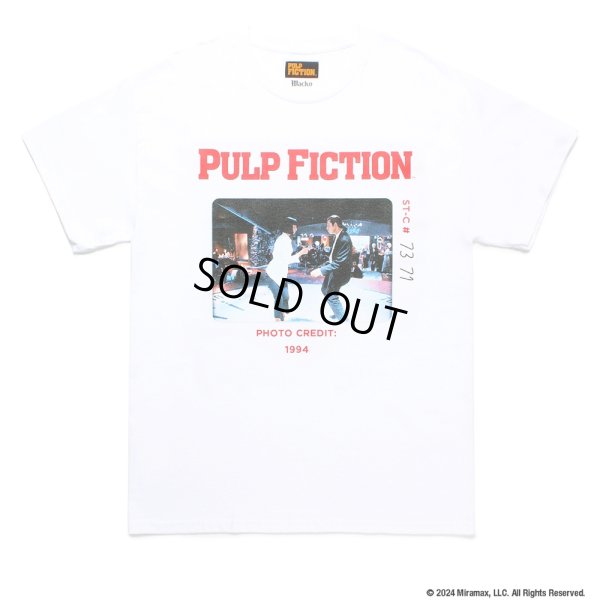 画像1: WACKO MARIA/PULP FICTION / T-SHIRT（WHITE）［プリントT-24秋冬］