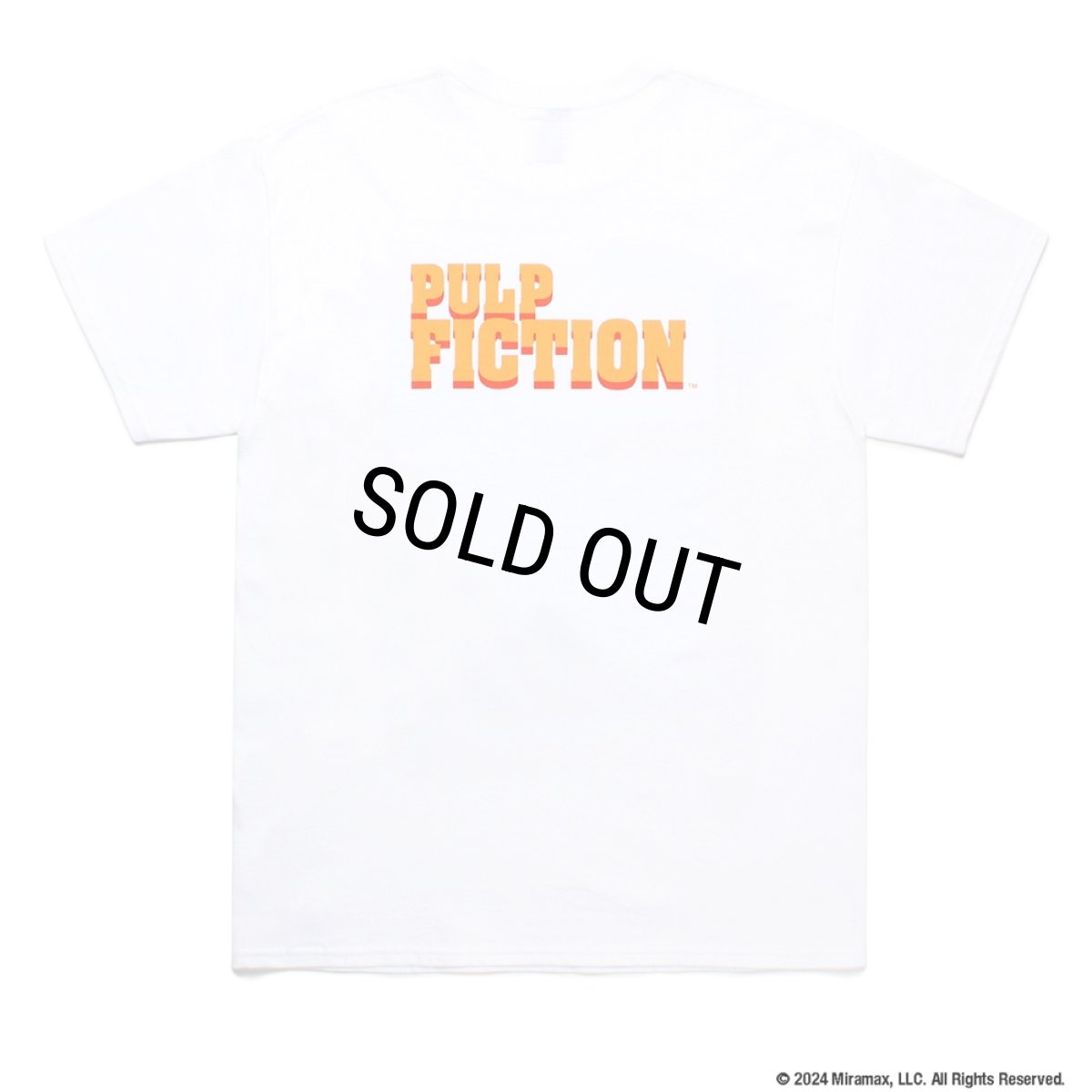 画像2: WACKO MARIA/PULP FICTION / T-SHIRT（WHITE）［プリントT-24秋冬］ (2)