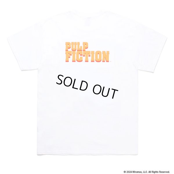画像2: WACKO MARIA/PULP FICTION / T-SHIRT（WHITE）［プリントT-24秋冬］