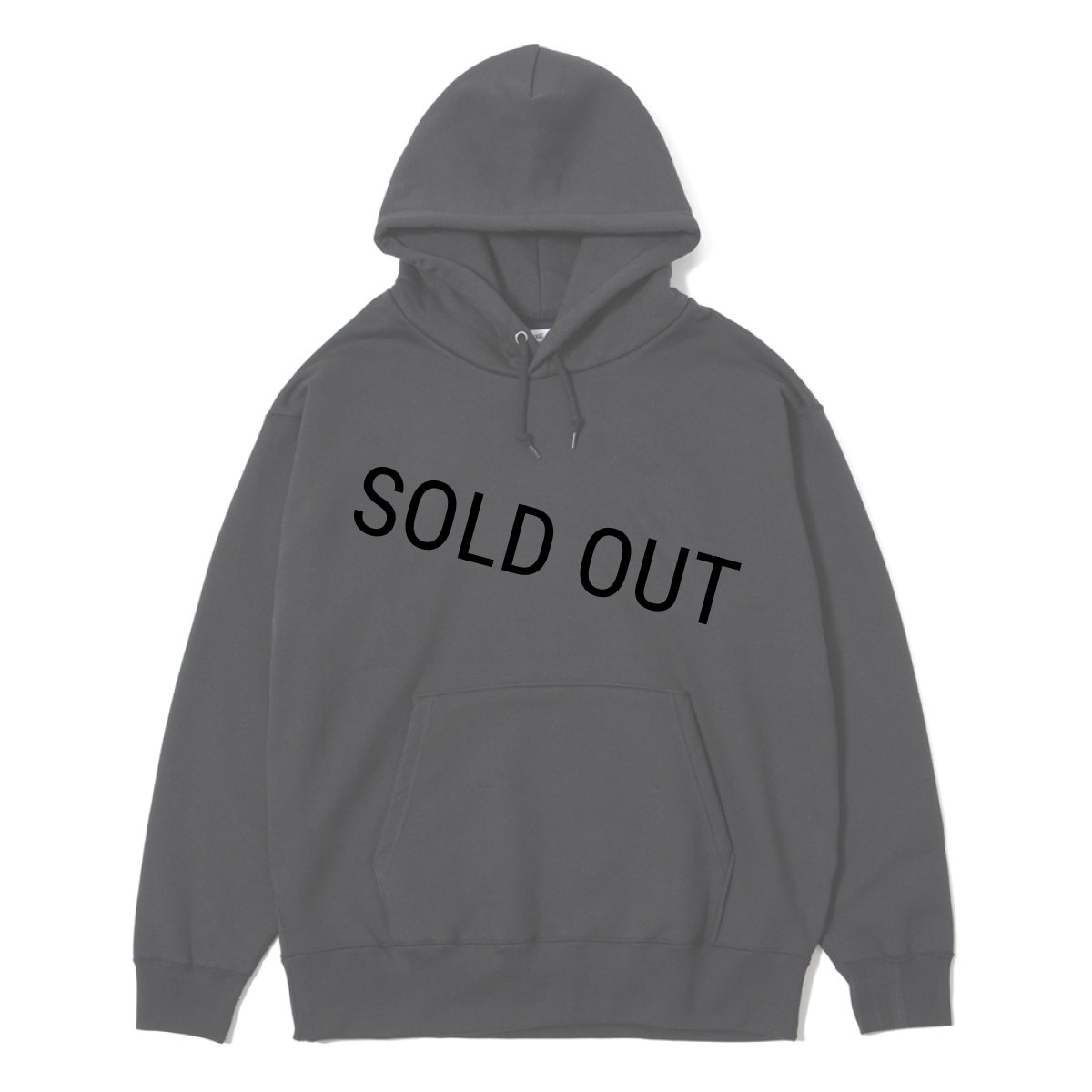 画像2: PORKCHOP/POLAR BEAR P HOODED（×MASSES）（BLACK）［プルオーバーパーカー-24秋冬］ (2)