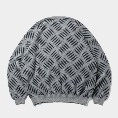他の写真2: 【30%OFF】TIGHTBOOTH/CHECKER PLATE MOHAIR SWEATER（Grey）［チェッカープレートモヘアセーター-24秋冬］