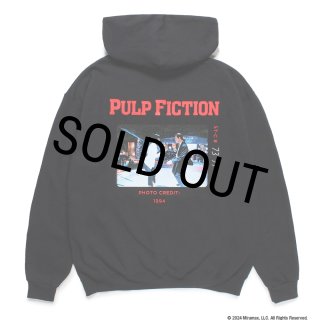 WACKO MARIA/PULP FICTION / HOODED SWEAT SHIRT（BLACK）［プル