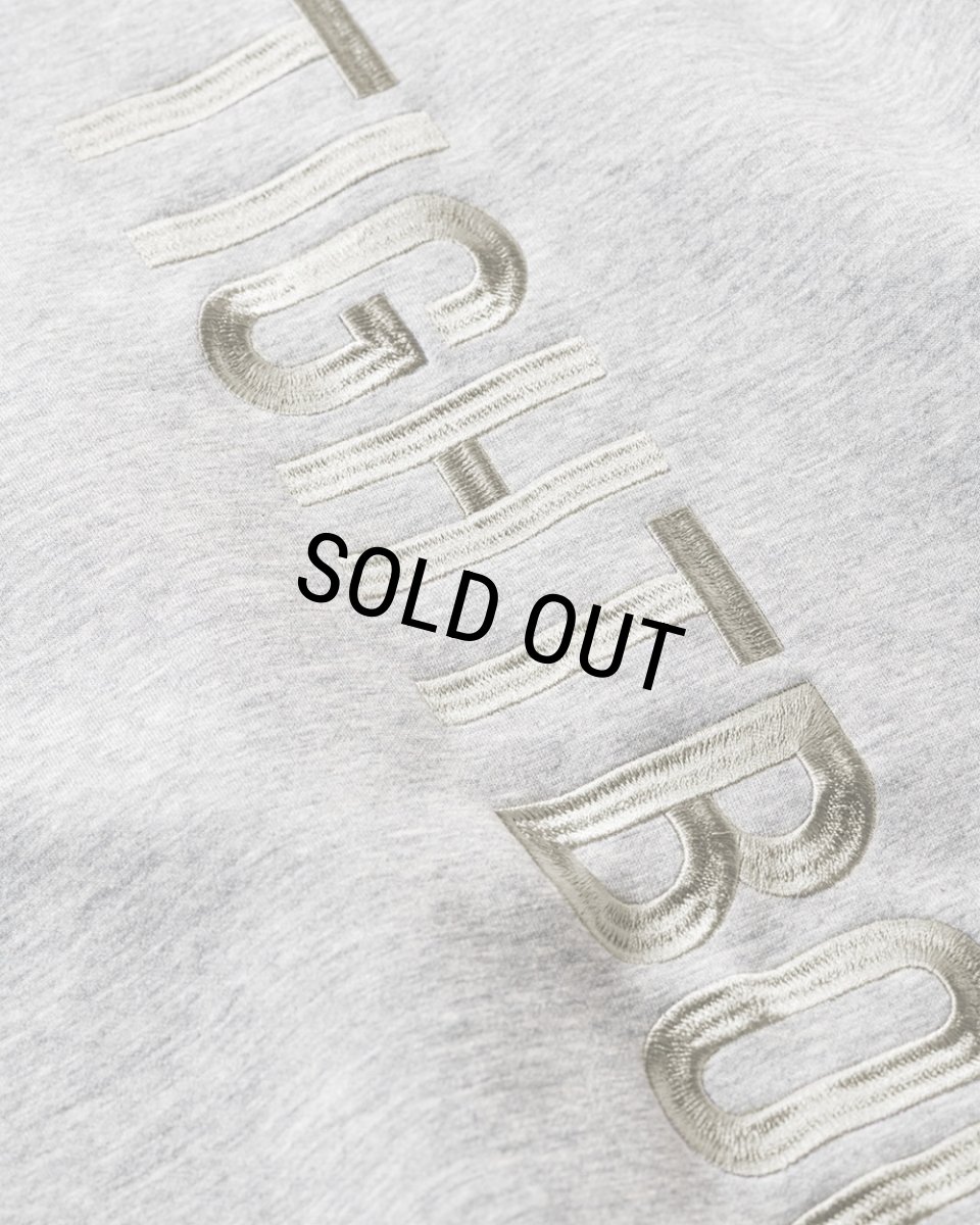 画像7: 【30%OFF】TIGHTBOOTH/SMOOTH SWEAT SHIRT（Heather Grey）［スムーススウェットシャツ-24秋冬］ (7)