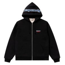 画像1: BlackEyePatch/SPANDEX LOGO ZIP HOODIE(BLACK) (1)