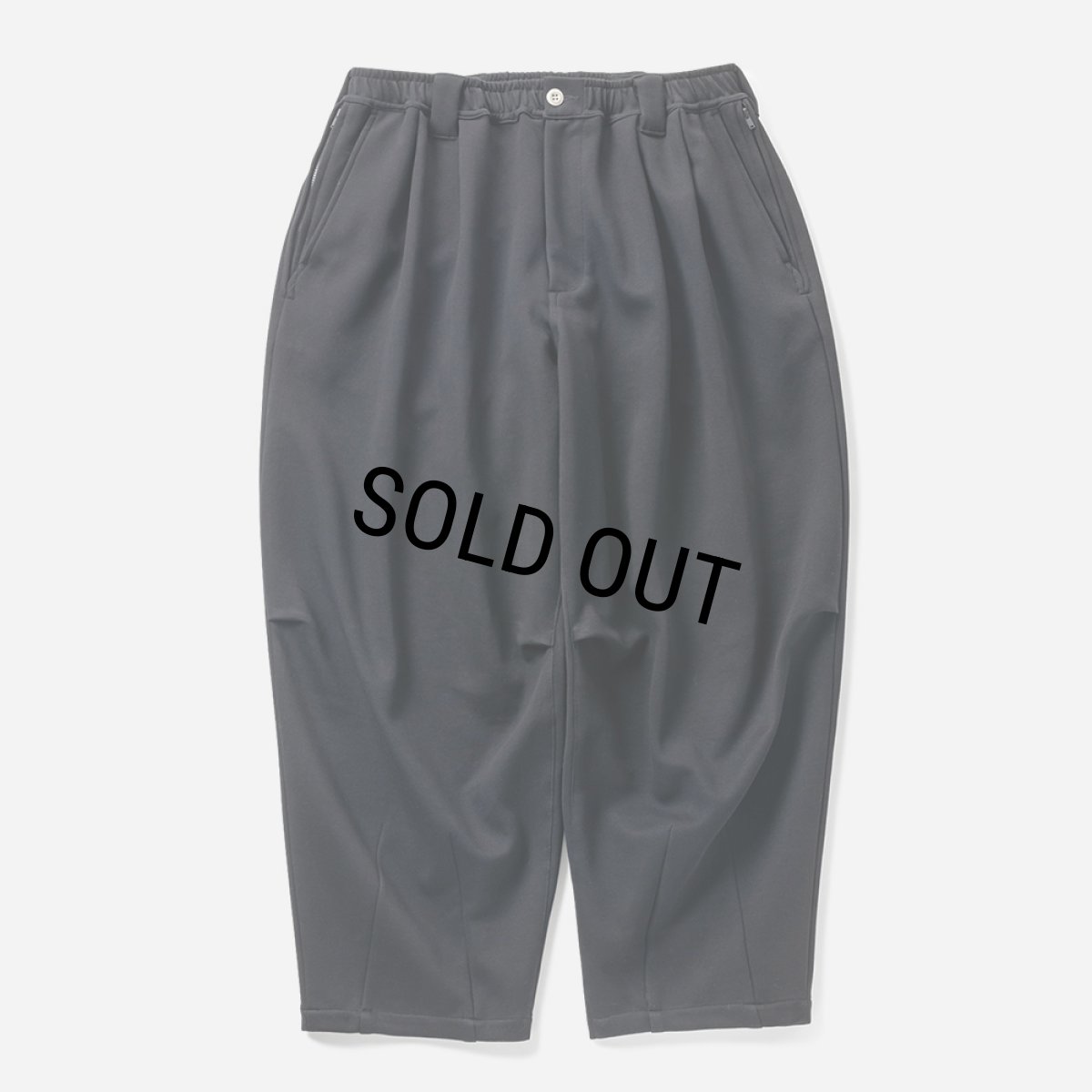 画像1: TIGHTBOOTH/SMOOTH SWEAT BALLOON PANTS（Black）［スムーススウェットバルーンパンツ-24秋冬］ (1)
