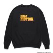 WACKO MARIA/PULP FICTION / SWEAT SHIRT（BLACK）［クルーネック