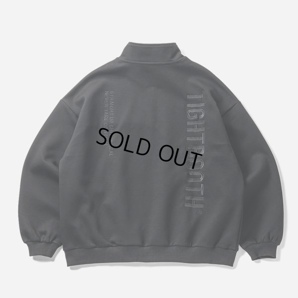 画像2: 【30%OFF】TIGHTBOOTH/SMOOTH SWEAT SHIRT（Black）［スムーススウェットシャツ-24秋冬］