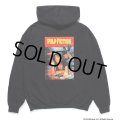 WACKO MARIA/PULP FICTION / HOODED SWEAT SHIRT（BLACK）［プルオーバーパーカー-24秋冬］