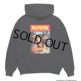 WACKO MARIA/PULP FICTION / HOODED SWEAT SHIRT（BLACK）［プルオーバーパーカー-24秋冬］
