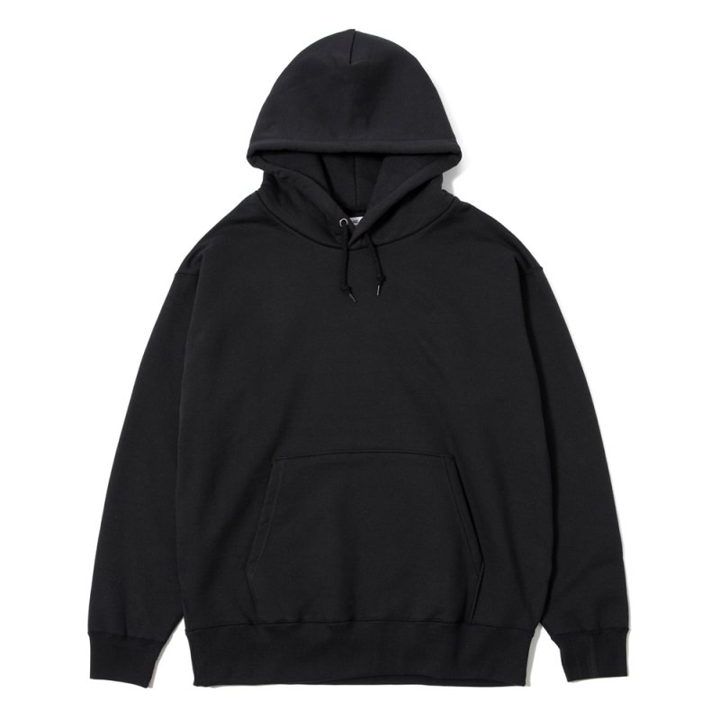 画像1: PORKCHOP/POLAR BEAR P HOODED（×MASSES）（BLACK）［プルオーバーパーカー-24秋冬］