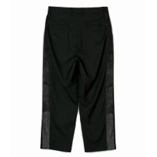 画像2: 【20%OFF】BUENA VISTA/SIDE LINE TUCK SLACKS（BLACK）［サイドラインタックスラックス-24秋冬］ (2)
