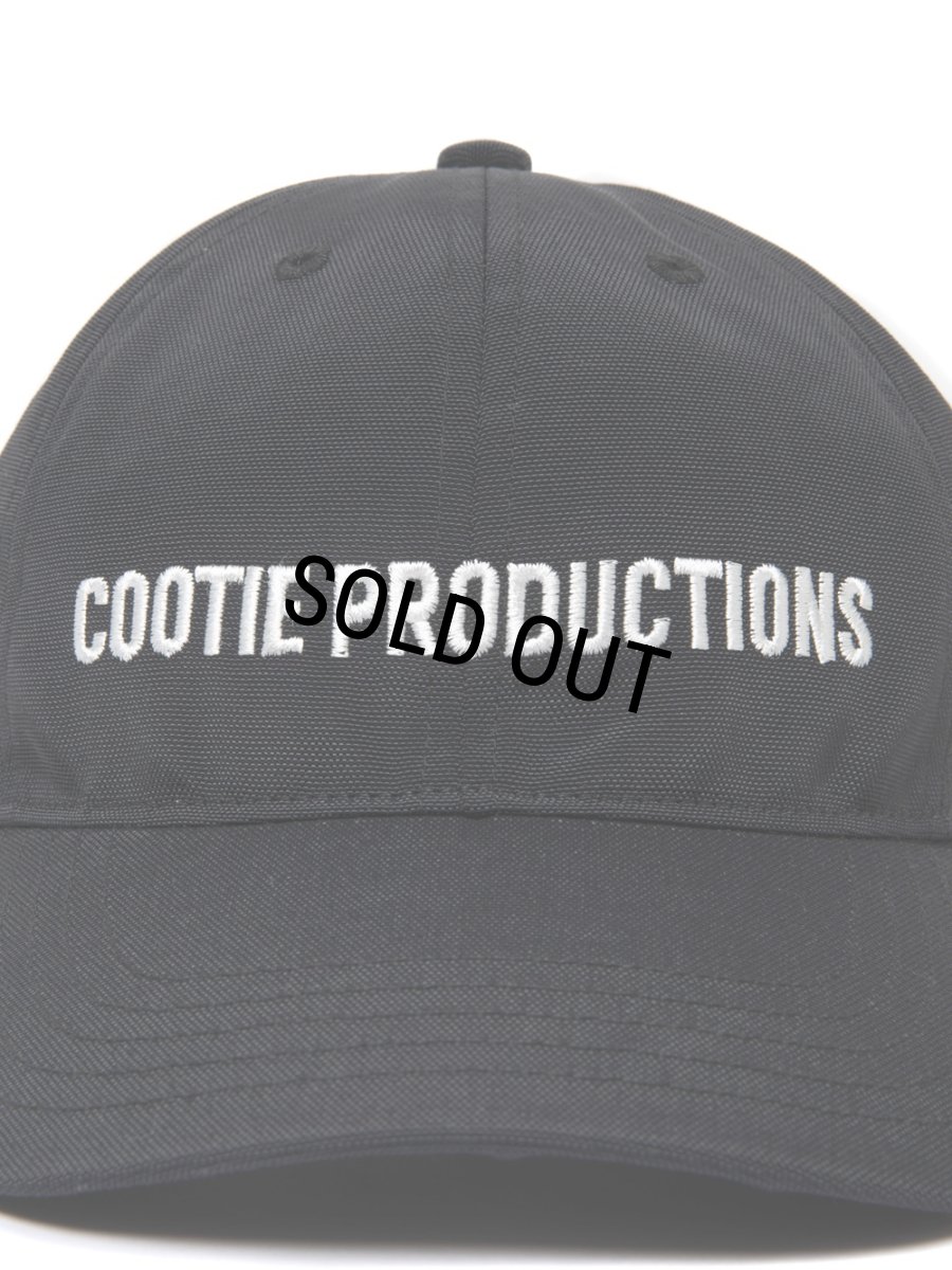 画像4: COOTIE PRODUCTIONS/Nylon OX 6 Panel Cap（Black）［ナイロンオックス6パネルキャップ-24秋冬］ (4)