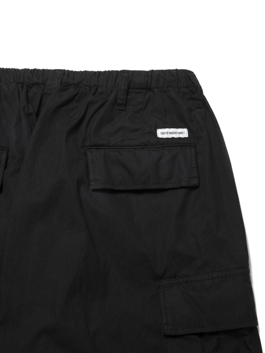 画像4: COOTIE PRODUCTIONS/N/C Weather Cargo Easy Pants（Black）［カーゴイージーパンツ-24秋冬］ (4)