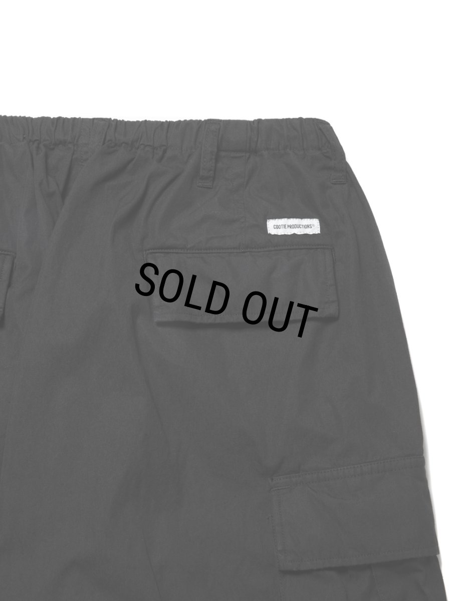画像4: COOTIE PRODUCTIONS/N/C Weather Cargo Easy Pants（Black）［カーゴイージーパンツ-24秋冬］ (4)