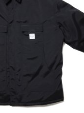 画像3: COOTIE PRODUCTIONS/Padded Nylon OX Work Short Coat（Black）［ワークショートコート-24秋冬］ (3)