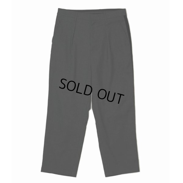 画像1: 【20%OFF】BUENA VISTA/SIDE LINE TUCK SLACKS（BLACK）［サイドラインタックスラックス-24秋冬］