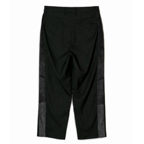 他の写真2: 【20%OFF】BUENA VISTA/SIDE LINE TUCK SLACKS（BLACK）［サイドラインタックスラックス-24秋冬］