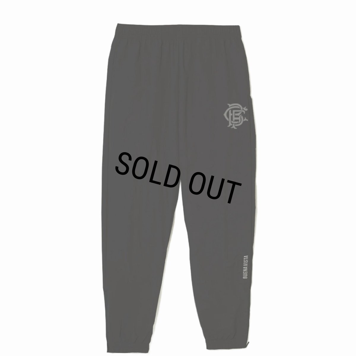 画像1: BUENA VISTA/TRAINING PANTS（BLACK）［トレーニングパンツ-24秋冬］ (1)