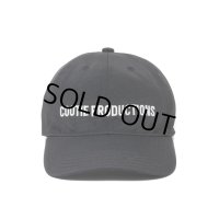 COOTIE PRODUCTIONS/Nylon OX 6 Panel Cap（Black）［ナイロンオックス6パネルキャップ-24秋冬］