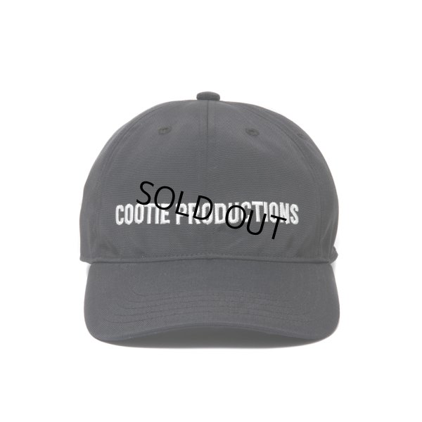 画像1: COOTIE PRODUCTIONS/Nylon OX 6 Panel Cap（Black）［ナイロンオックス6パネルキャップ-24秋冬］