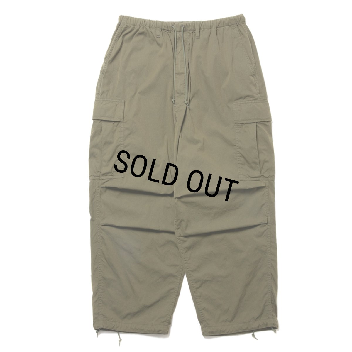 画像1: COOTIE PRODUCTIONS/N/C Weather Cargo Easy Pants（Olive）［カーゴイージーパンツ-24秋冬］ (1)