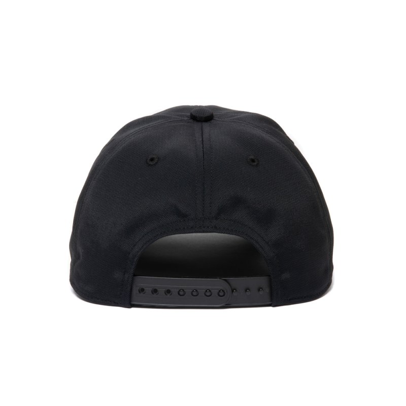 画像3: COOTIE PRODUCTIONS/Nylon OX 6 Panel Cap（Black）［ナイロンオックス6パネルキャップ-24秋冬］