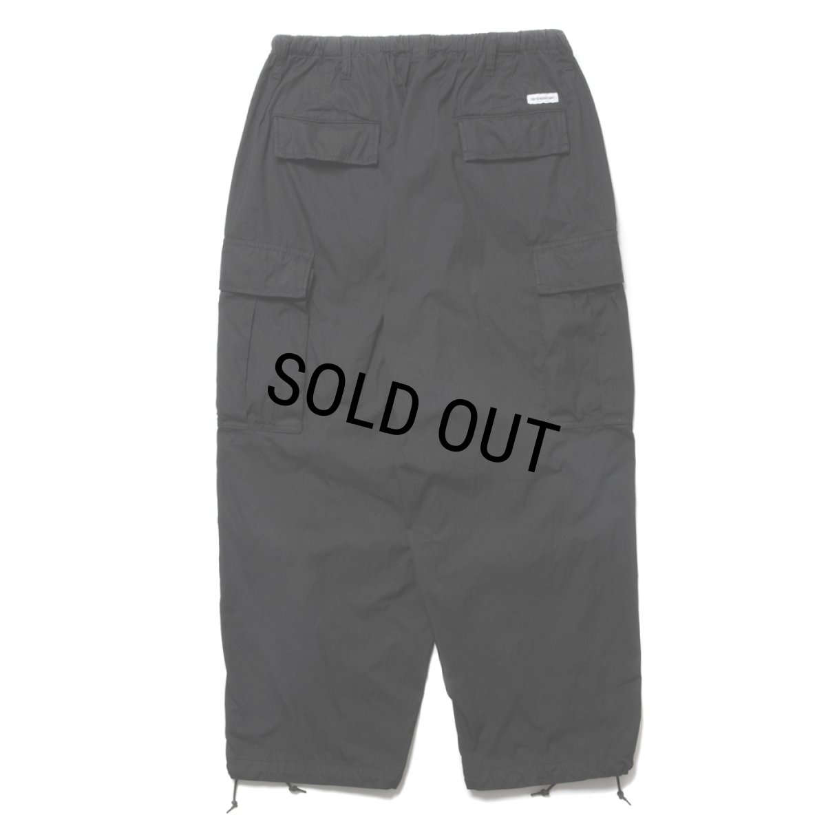 画像2: COOTIE PRODUCTIONS/N/C Weather Cargo Easy Pants（Black）［カーゴイージーパンツ-24秋冬］ (2)