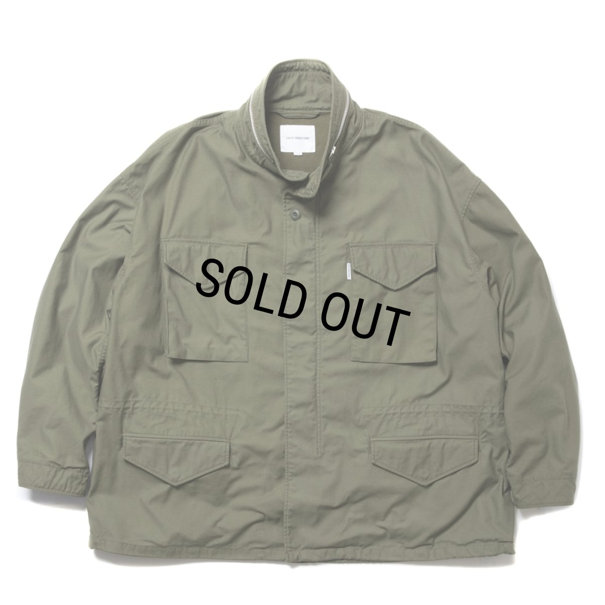 画像1: COOTIE PRODUCTIONS/Error Fit M-65 Field Jacket（Olive）［エラーフィットM-65 JKT-24秋冬］ (1)