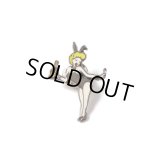 WACKO MARIA/BUNNY GIRL PIN（ONE）［ピンバッジ-24秋冬］