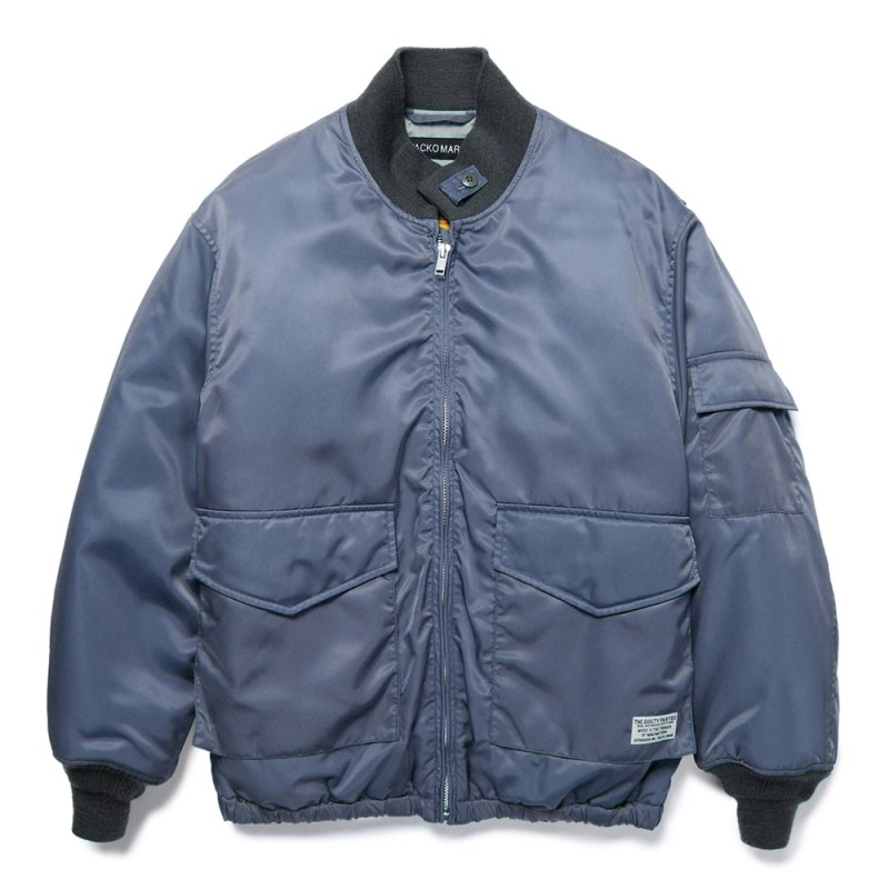 画像1: WACKO MARIA/SPIEWAK / G-8 FLIGHT JACKET（NAVY）［G-8フライトJKT-24秋冬］