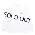 WACKO MARIA/THERMAL CREW NECK SHIRT（WHITE）［サーマル長袖-24秋冬］
