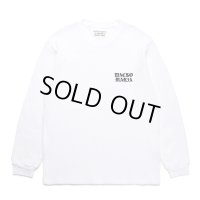 WACKO MARIA/THERMAL CREW NECK SHIRT（WHITE）［サーマル長袖-24秋冬］