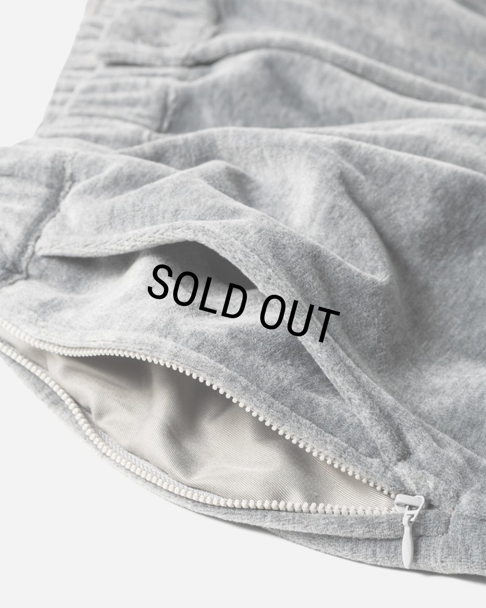 画像7: TIGHTBOOTH/VELOUR BALLOON PANTS（Hether Grey）［ベロアバルーンパンツ-24秋冬］ (7)