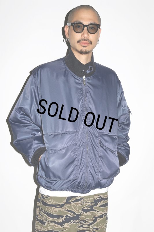 WACKO MARIA/SPIEWAK / G-8 FLIGHT JACKET（NAVY）［G-8フライトJKT-24