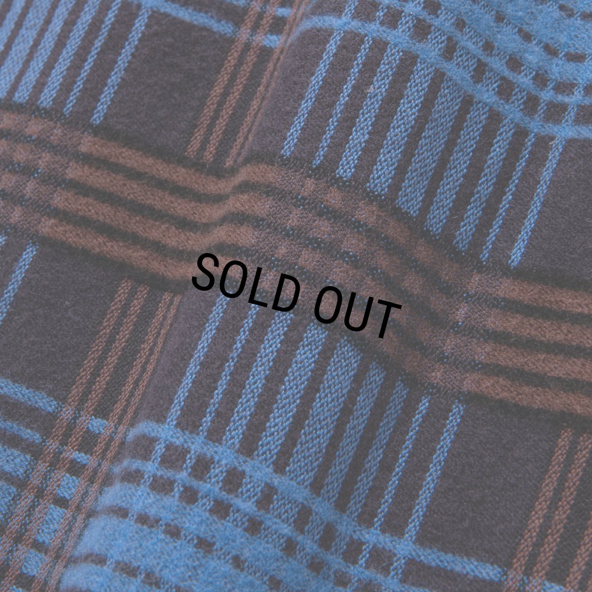 画像6: 【40%OFF】RATS/C/R FLANNEL CHECK SHIRT（SAX BLUE CHECK）［フランネルチェックシャツ-24秋冬］ (6)