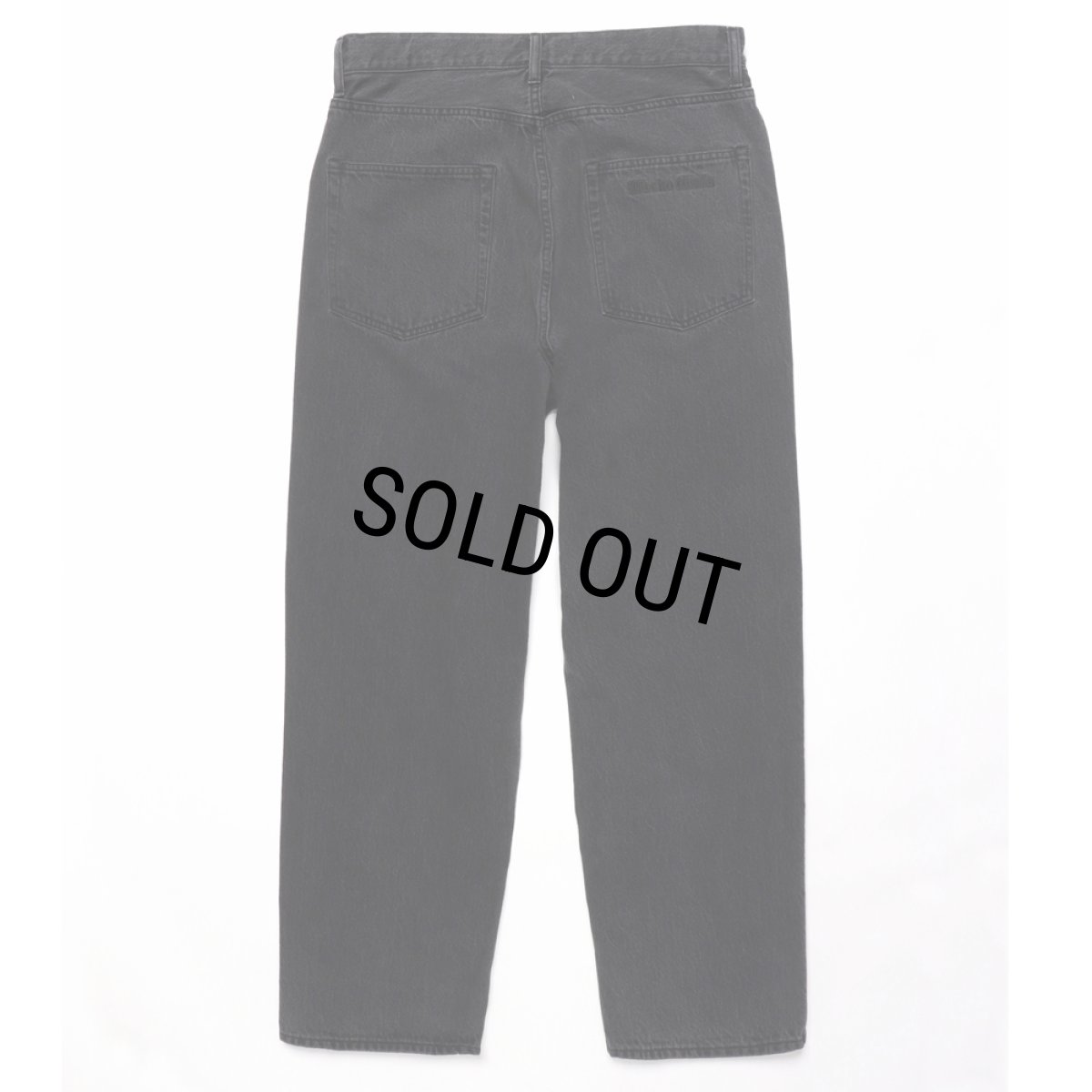画像1: WACKO MARIA/WASHED DENIM PANTS（BLACK）［ウォッシュドデニムパンツ-24秋冬］ (1)